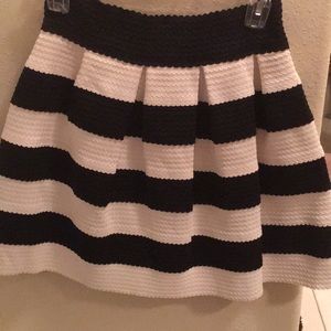 Black and white dress skirt from Dillard’s